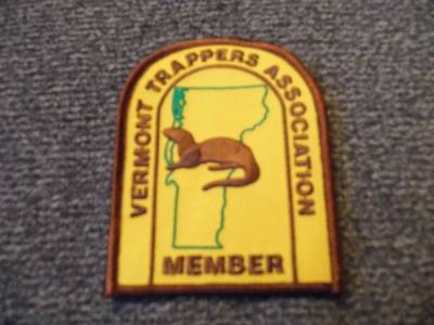 Vermont Trappers Association Member Patch